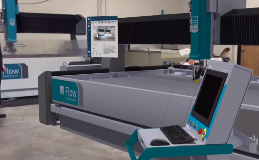 Flow Waterjets Sales & Marketing Large Equipment