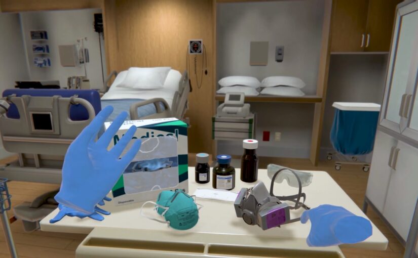 VR PPE Training for Healthcare Workers