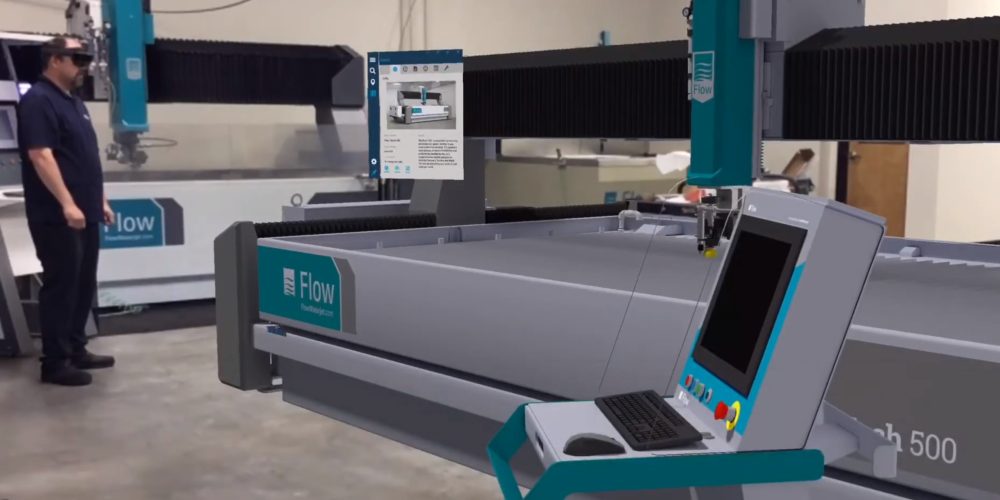 Flow Waterjets Sales & Marketing Large Equipment