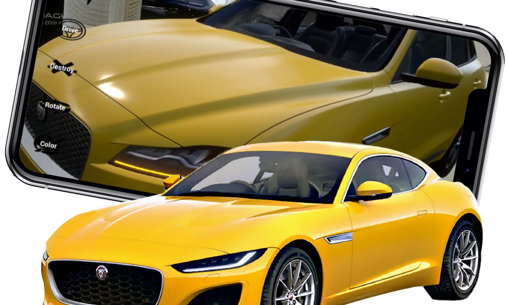 AR Jaguar Car Showroom