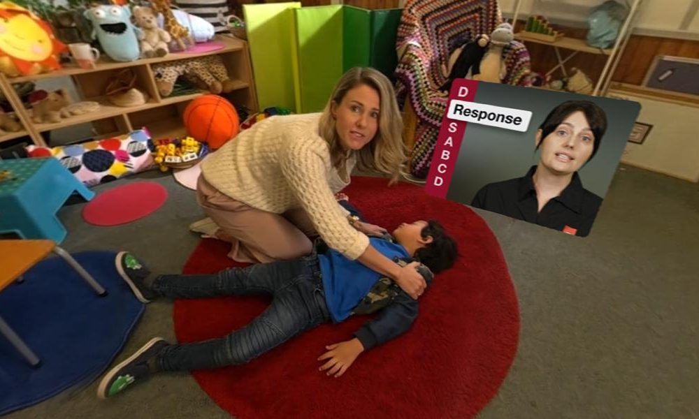 VR CPR Training Experience