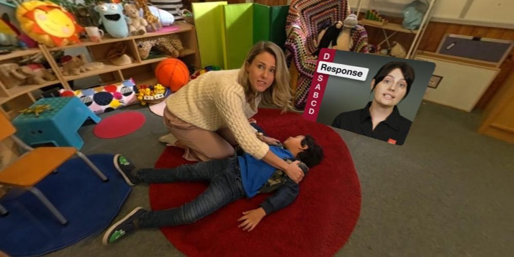 VR CPR Training Experience