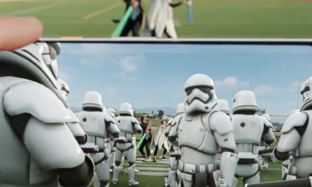 Google Pixel – The Last Jedi AR Stickers