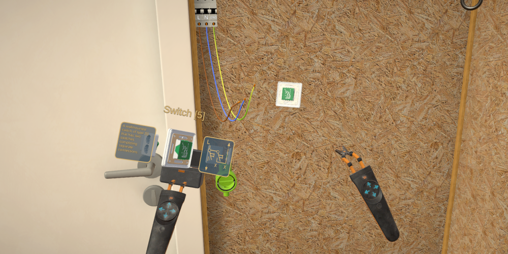 Conductive VR Training Platform