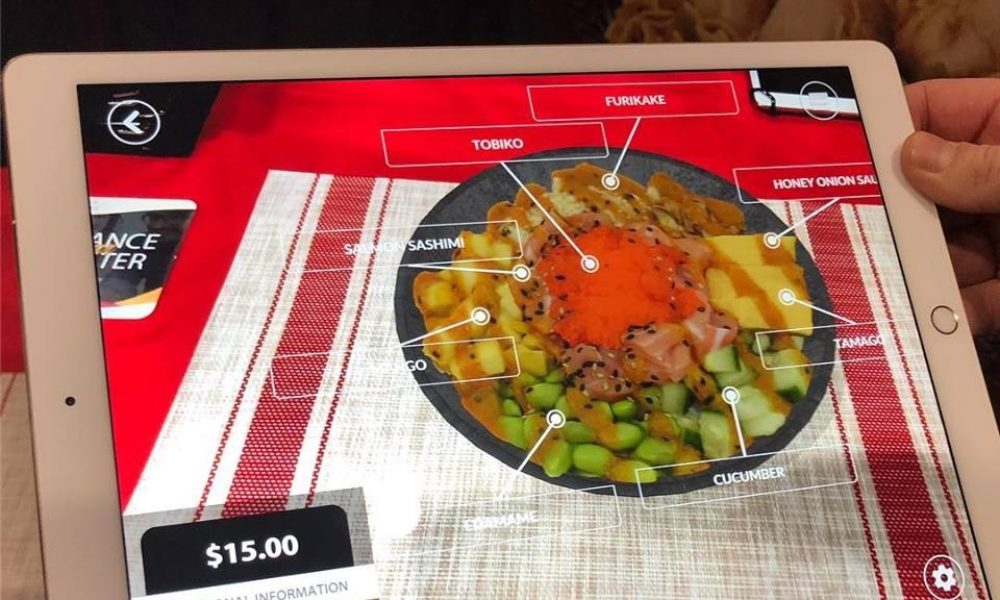 3D Food and Drink Interactive Solutions