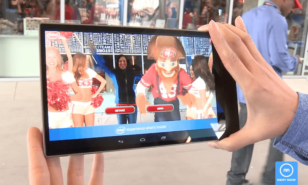 Intel and 49ers AR Video Capture App