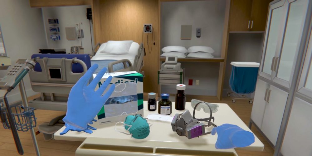VR PPE Training for Healthcare Workers