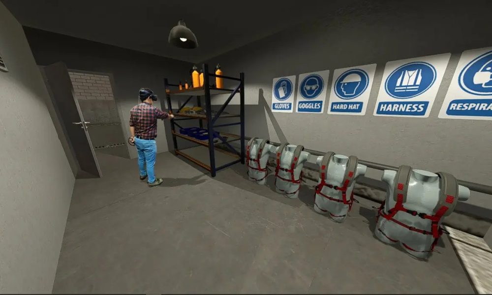 VR Training for Confined Spaces