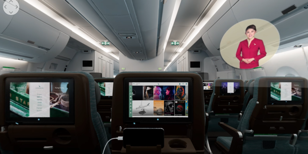 Cathay Pacific A350 – 1000 VR Experience