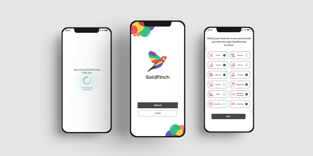 Gold Finch – Geo Fencing App